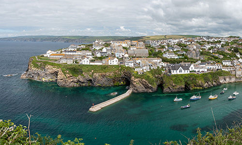 Cornwall Fishing Village